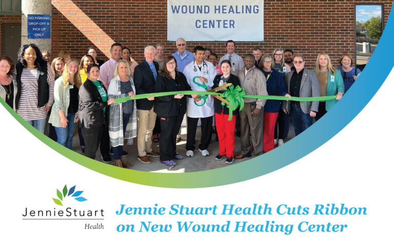 Jennie Stuart Health Cuts Ribbon on New Wound Healing Center